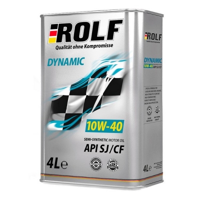 Масло ROLF Dynamic SAE 10W-40 API SJ/CF